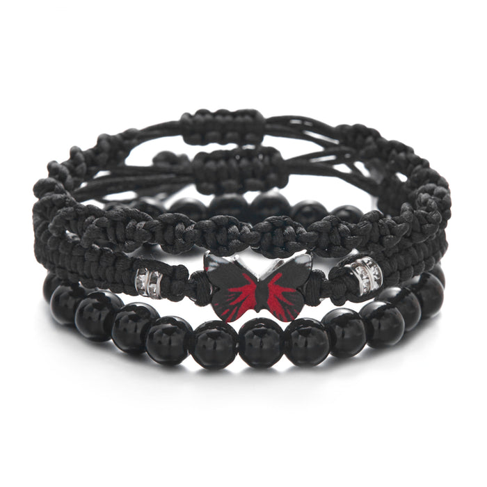 Wholesale  butterfly combination necklace fashion beads