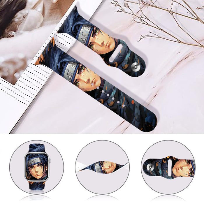 Wholesale Printed Silicone Watch Strap Wristband JDC-WD-NuoQi045