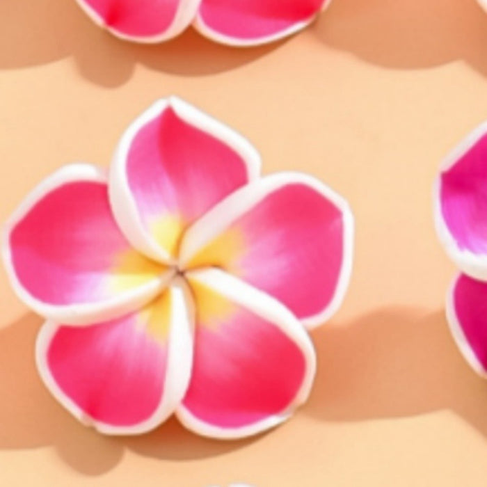 Wholesale Handmade Soft Clay Egg Flower Shell Jewelry Set Pink Beach Style Fashion Accessory