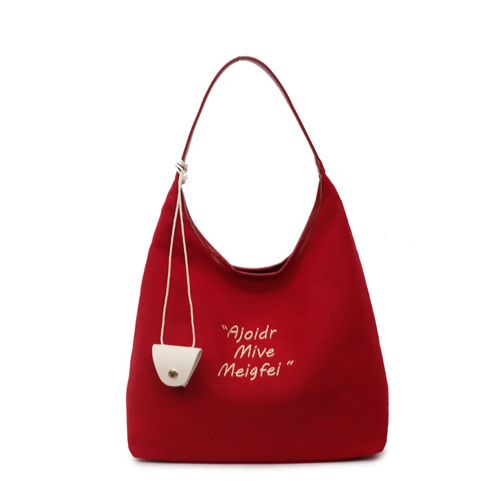 Wholesale Tote Bag Women's Large Capacity Armpit Shoulder Bag Commuter Bag