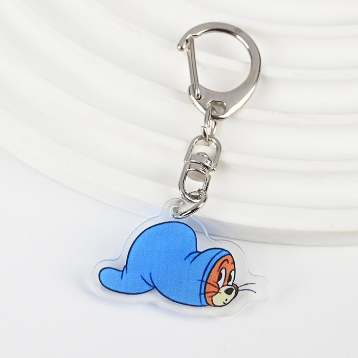 Wholesale Cute Cartoon Acrylic Keychain JDC-KC-XBK003