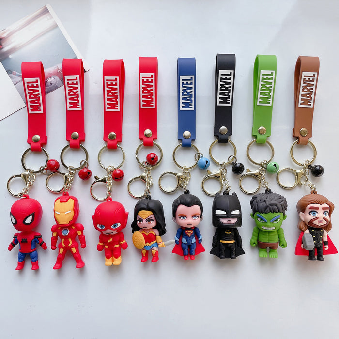 Wholesale Cartoon Doll Silicone Keychain JDC-KC-JuShu041