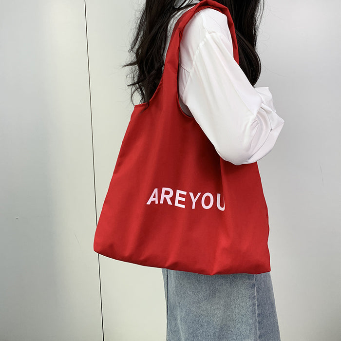 Wholesale Niche canvas bag, letter bag, shoulder bag