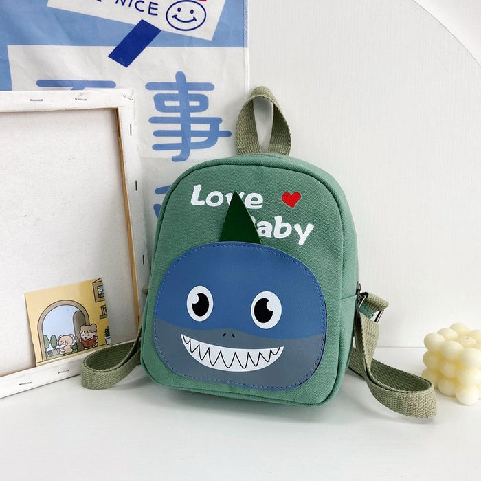 Wholesale Cartoon Soft Cute Canvas Backpack JDC-BP-YuanDuo001