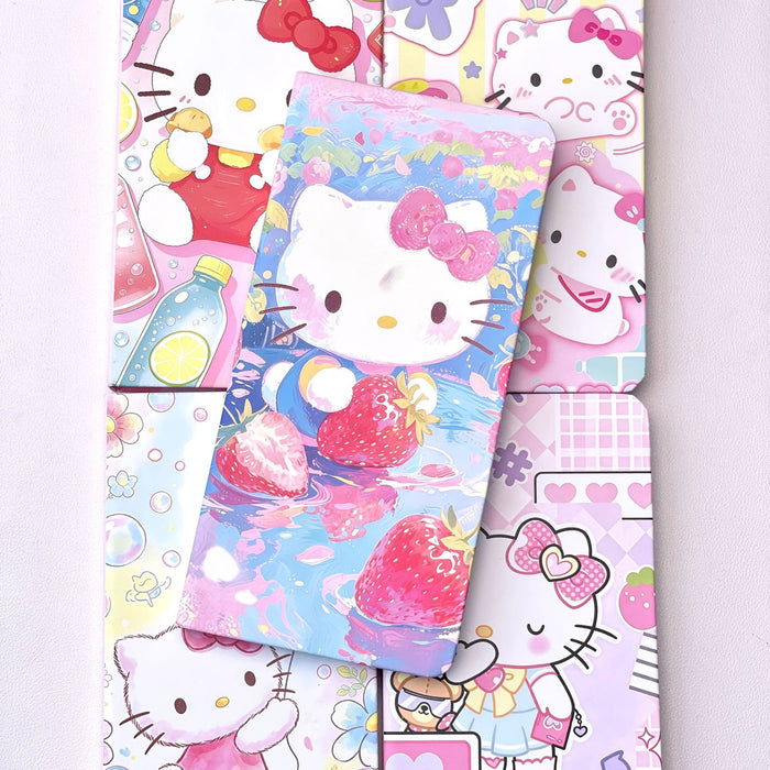 Wholesale Cute Cat Cartoon A5 Journal Notebook with Colorful Pages Stylish Student Diary