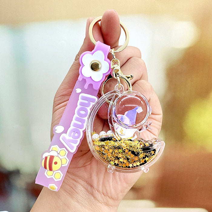 Wholesale Acrylic Cute Cartoon Keychain JDC-KC-RunX005