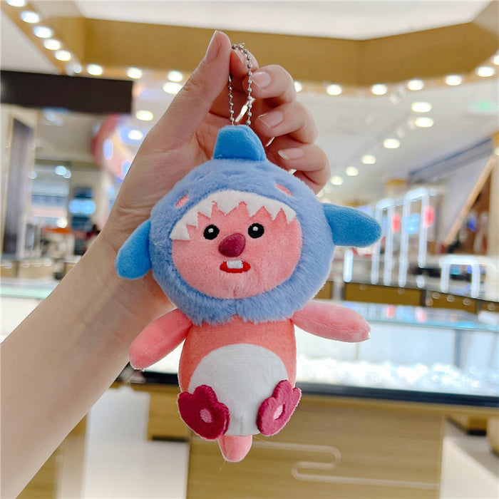 Wholesale  Cute Beaver Pendant Plush Toy Doll  Bag Pendant Keychain