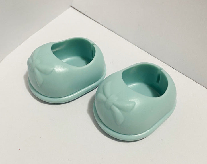 Wholesale Standing 20cm cotton doll plump body change shoes plush toy doll accessories