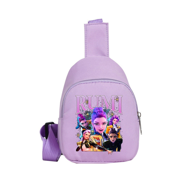 Wholesale Anime-themed Printed Shoulder Bag and Children' s Waist Bag