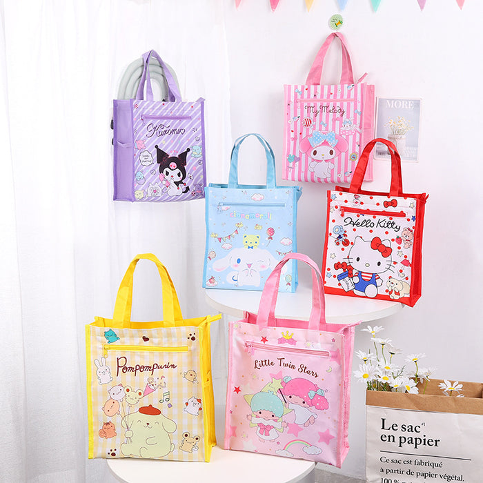 Wholesale New Oxford Cloth Double Layer Tutoring Bag Art Bag JDC-SD-XBB004