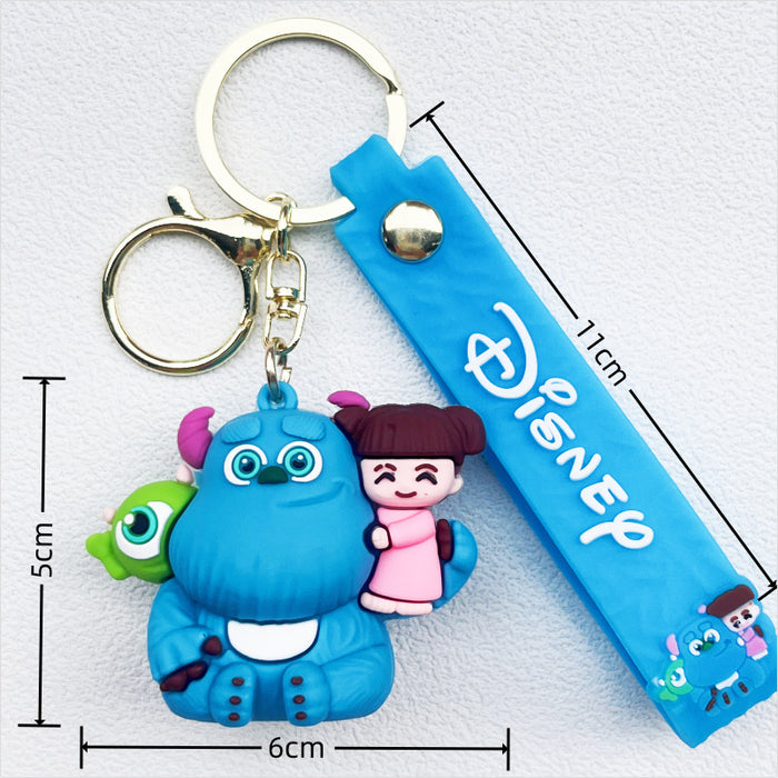 Wholesale PVC Cute Cartoon Doll Keychain JDC-KC-WuYi073