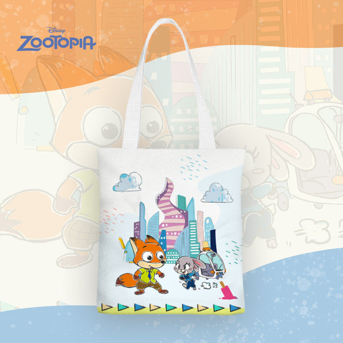 Wholesale Cartoon-patterned canvas shoulder bags