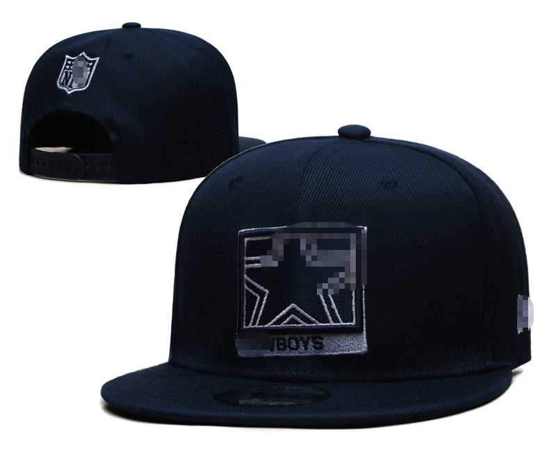 Wholesale Rugby Hats Embroidered Flat-Brimmed Hats Outdoor Sun Protection Hats Versatile Large Brims