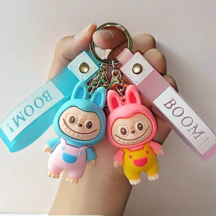 Wholesale Cute cartoon sheep keychain backpack charm