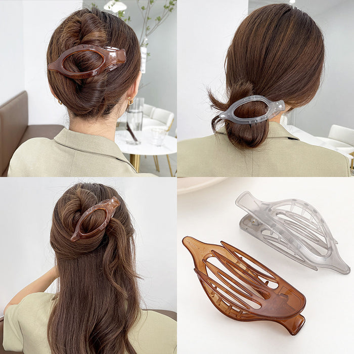 Wholesale Pearl Head Clip Headwear Frog Buckle Hairpin Women's  Duckbill Clip Hairpin