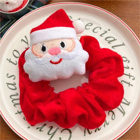 Wholesale Christmas Simple Cute Hair Scrunchies JDC-HS-Shuy001