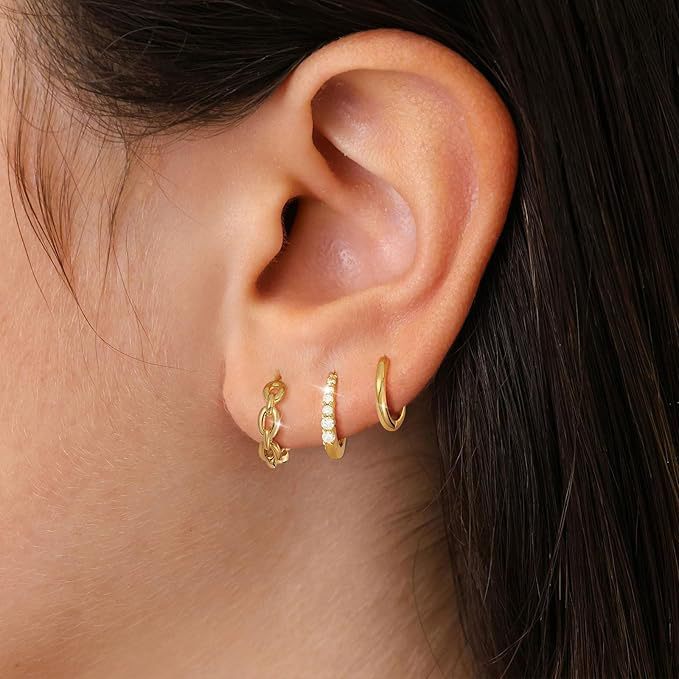 Wholesale Hot selling minimalist classic micro embedded zircon round ear buckle set with niche design earrings