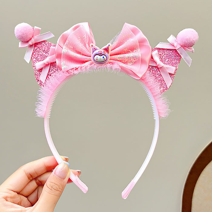 Wholesale 3D Ear Bow Fabric Headband JDC-HD-HengX004