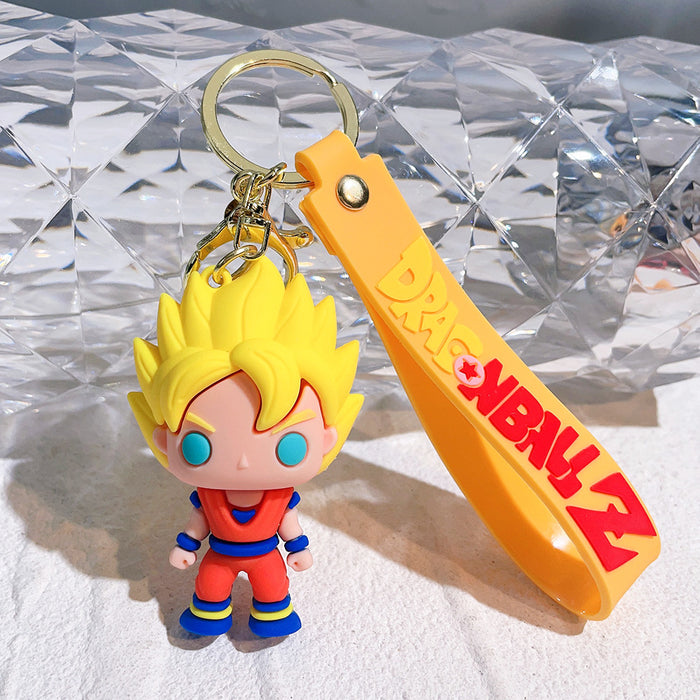 Wholesale Cartoon Silicone Doll Keychain JDC-KC-QiChao037