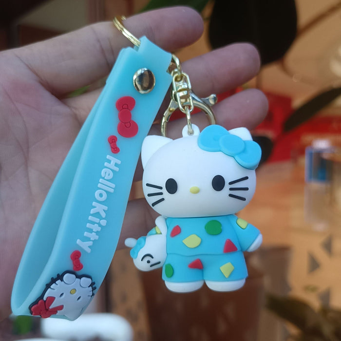 Wholesale Cartoon Silicone Doll Keychain JDC-KC-KuangK033