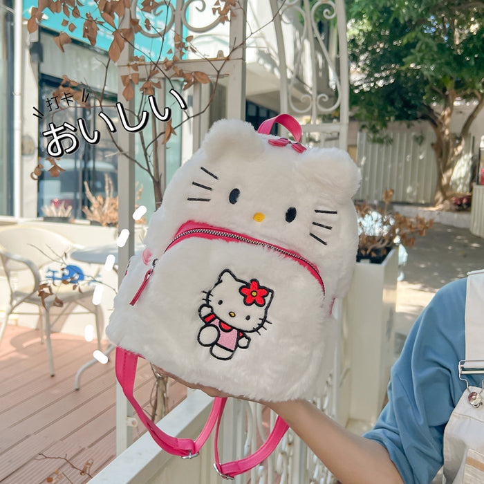 Wholesale Cartoon Cute Furry Backpack JDC-BP-Zeze002