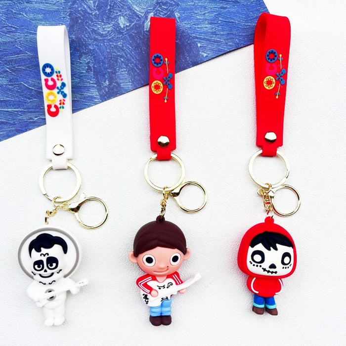 Wholesale PVC Cartoon Doll Keychain JDC-KC-WuYi183