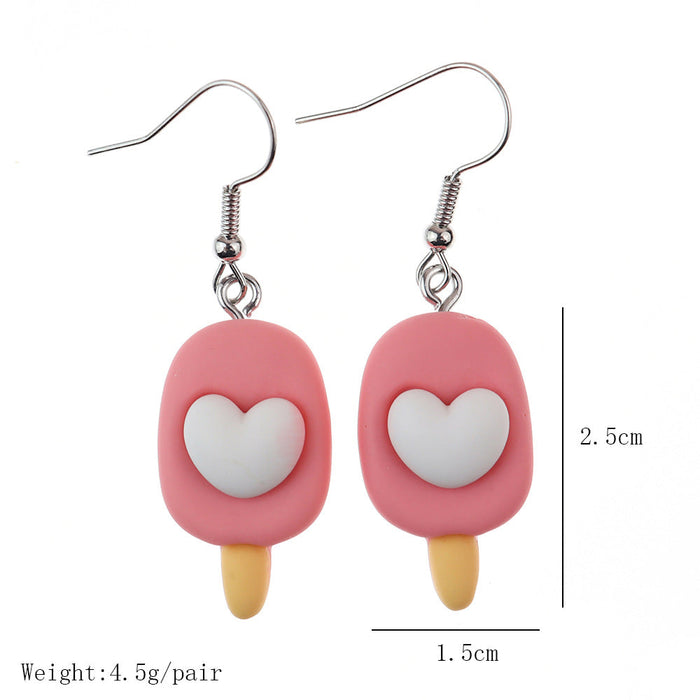 Wholesale Earrings Resin Fun Cute Cartoon Flower Bouquet (S) JDC-ES-niqing019