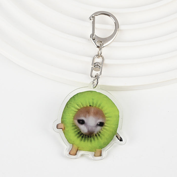 Wholesale Cute Cartoon Acrylic Keychain JDC-KC-XBK008