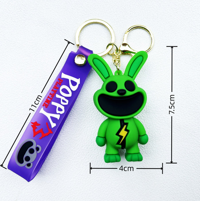 Wholesale PVC Cute Cartoon Doll Keychain JDC-KC-WuYi072