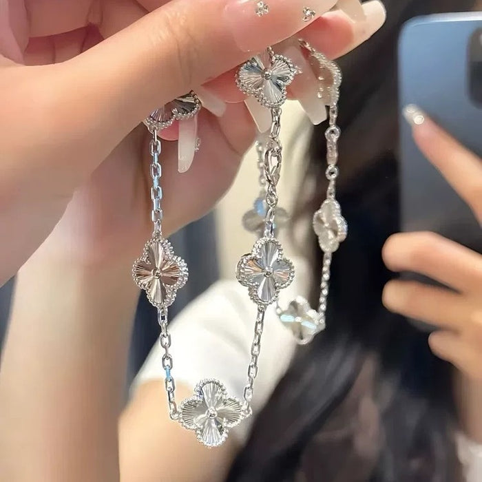 Wholesale lucky four-leaf grass bracelet temperament jewelry design jewelry women