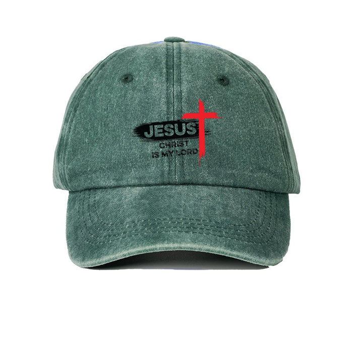 Wholesale New washed vintage letter duckbill cap with soft top and retro baseball cap for sun protection