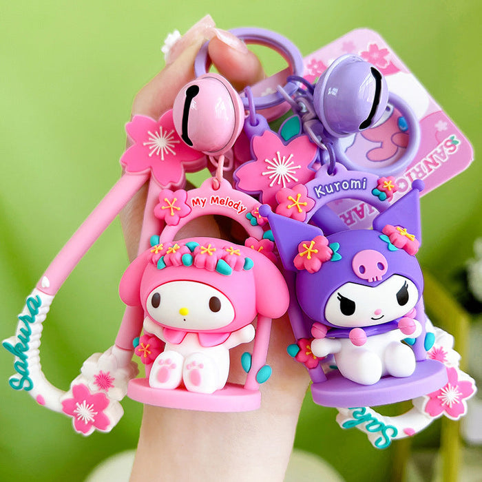 Wholesale Cartoon 3D Swing Doll Keychain JDC-KC-YanG003