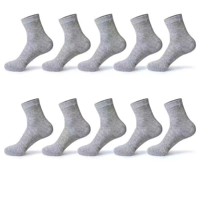 Wholesale Mid Tube Socks Confinement Short Tube Pile Socks Women's Solid Color Casual Mid Tube New Socks JDC-SK-JiaMu002