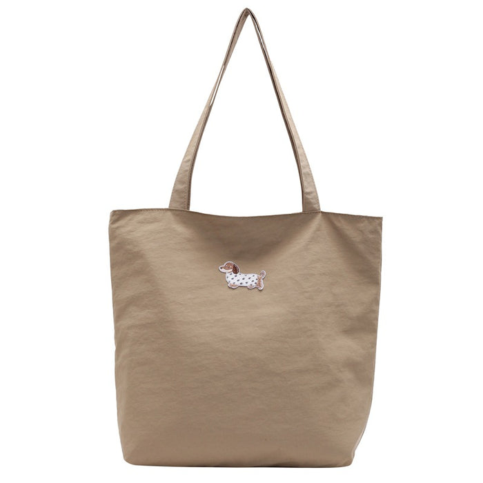 Wholesale Large capacity canvas bag, niche commuting handheld, high-end fashion shoulder bag