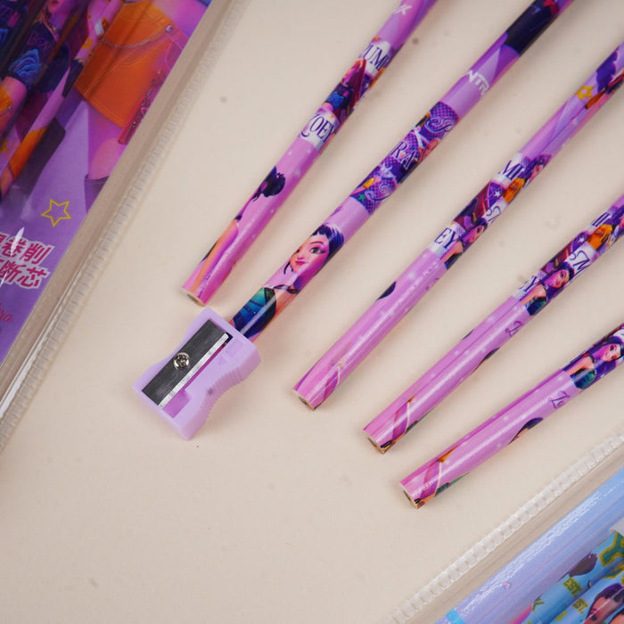 Wholesale K-POP Cute Anime Elementary School Student Pencil Set