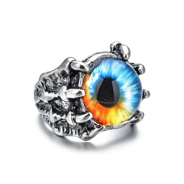 Wholesale Fashion Eye Ring Devil Dragon Claw Ring