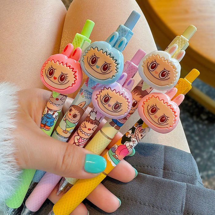 Wholesale 5pcs Classic cartoon rabbit activity pencil high color value glue patch automatic pencil game with 0. 5