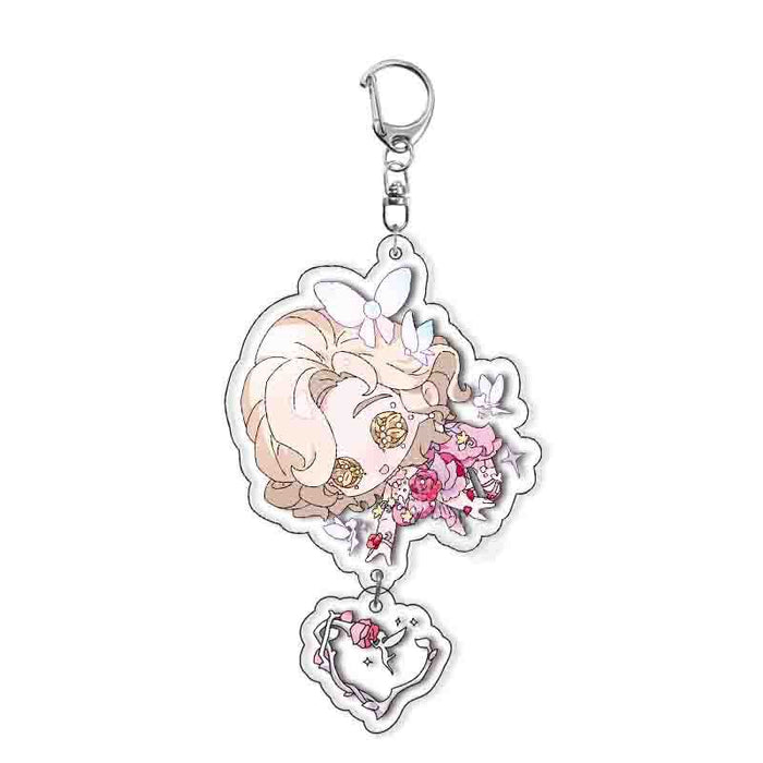 Wholesale Acrylic Keychain cartoon characters Pendant Cute
