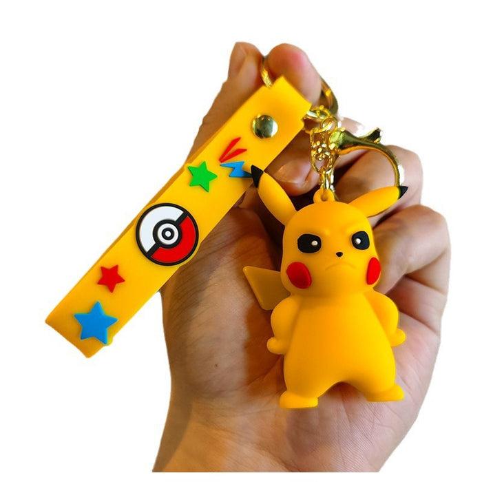 Wholesale Cartoon Doll Silicone Keychain JDC-KC-Tingm133