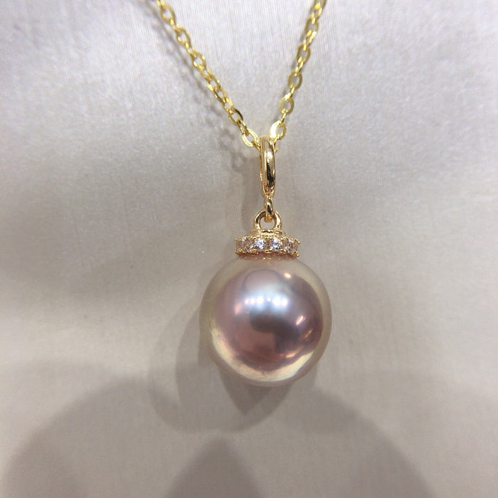 Wholesale Pearl pendant, pure silver pearl necklace, collarbone chain