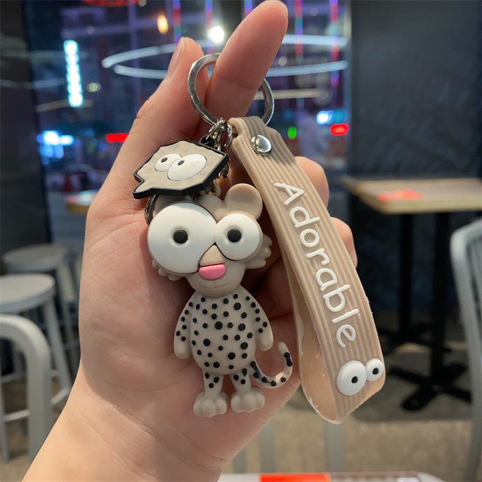 Wholesale Cute Eye-Popping Animal Keychain