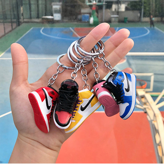 Wholesale PVC Shoe Model Keychain JDC-KC-QLPing005