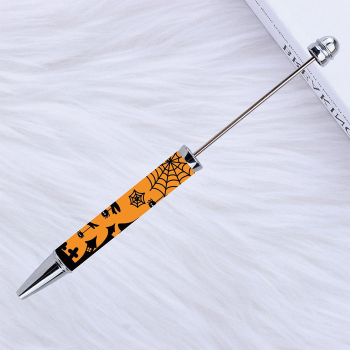 Wholesale Halloween Plastic Beaded Ballpoint Pen JDC-PN-GanCai007