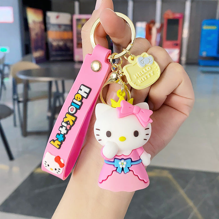 Wholesale PVC Cartoon Doll Keychain JDC-KC-NLu012