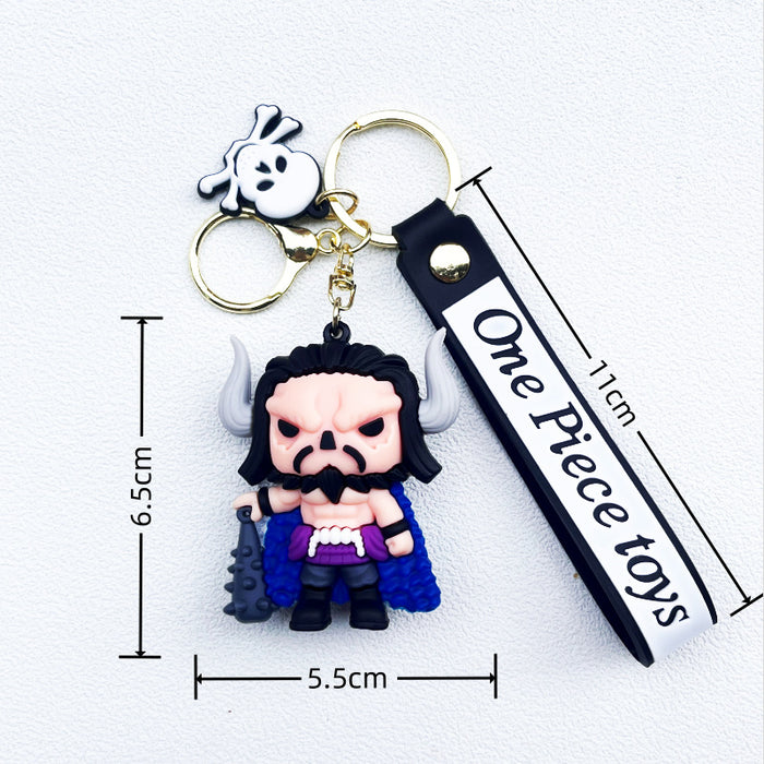 Wholesale PVC Cartoon Doll Keychain JDC-KC-ChuC049