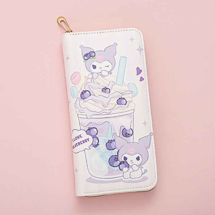 Wholesale Long Wallet Large Capacity Wallet Zipper Card Bag