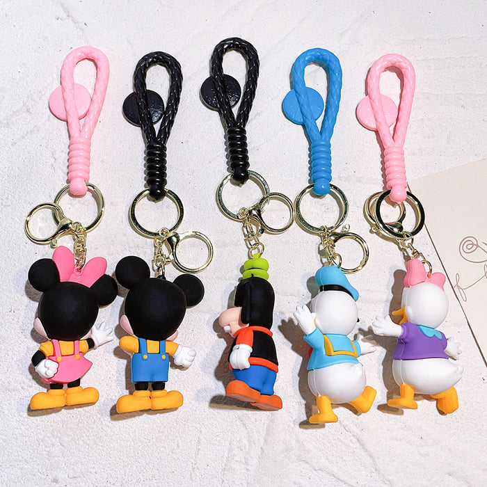 Wholesale Cartoon Silicone Doll Keychain JDC-KC-QiChao049