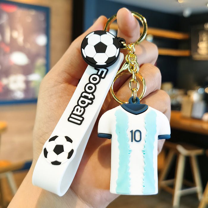 Wholesale Cartoon 3D Doll Rubber Keychain JDC-KC-Tingm044