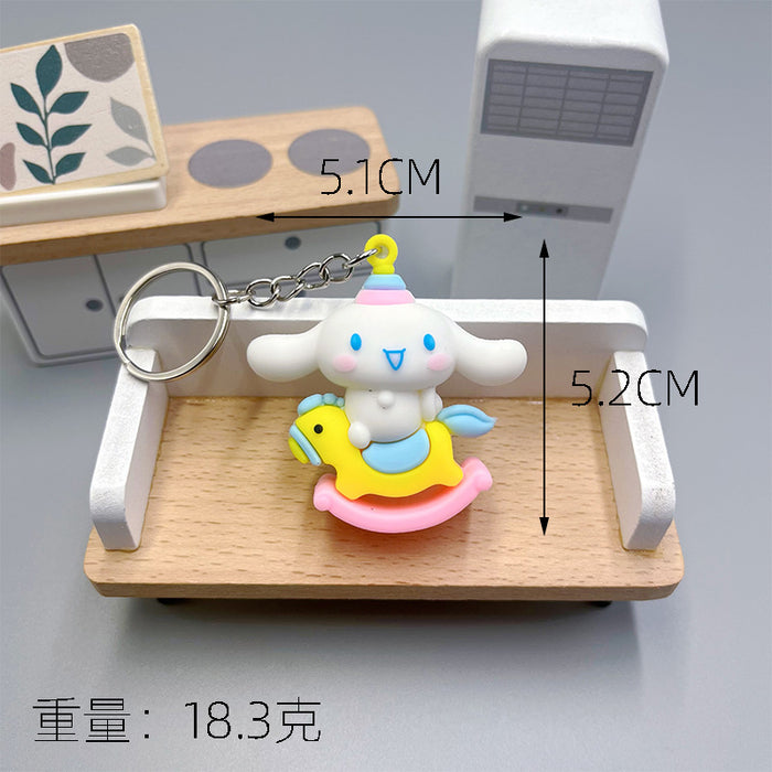 Wholesale PVC Cartoon Cute Keychain JDC-KC-Wenma007