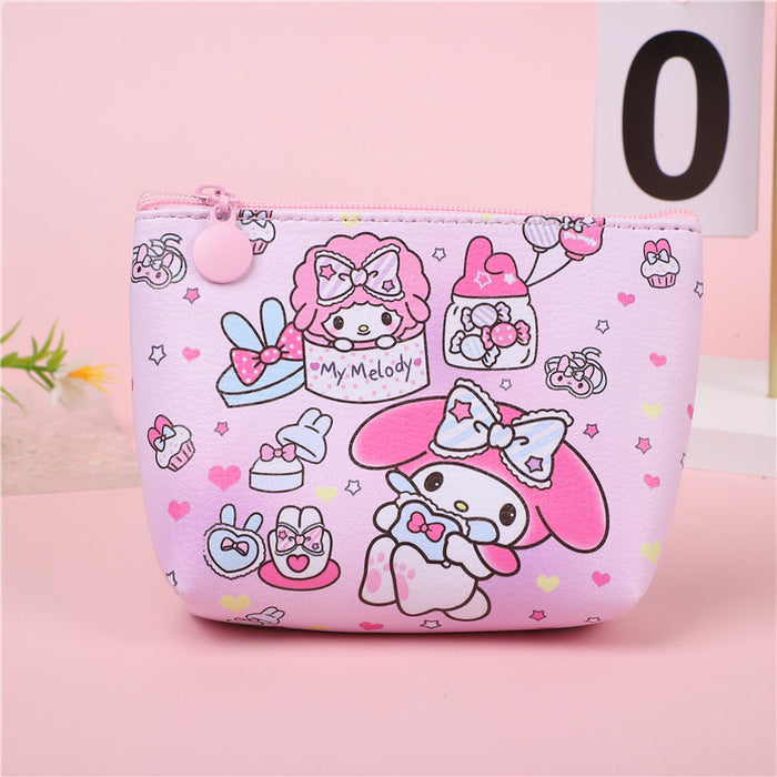 Wholesale Cute cartoon coin purse,  waterproof leather storage bag Wallet